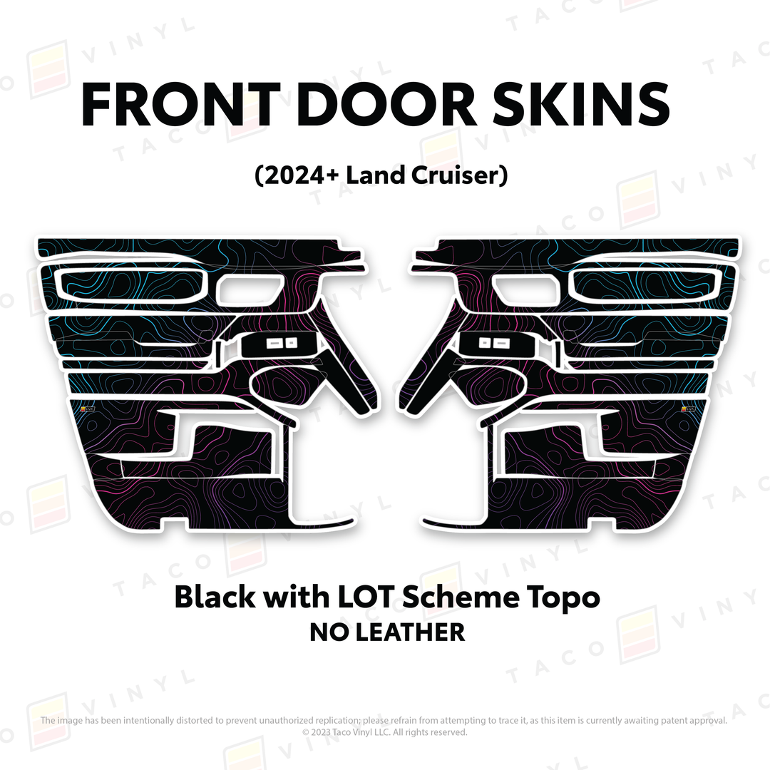 2025+ Land Cruiser 250 Door Skins