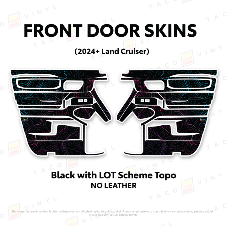 2025+ Land Cruiser 250 Door Skins