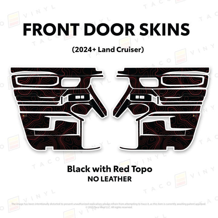 2025+ Land Cruiser 250 Door Skins