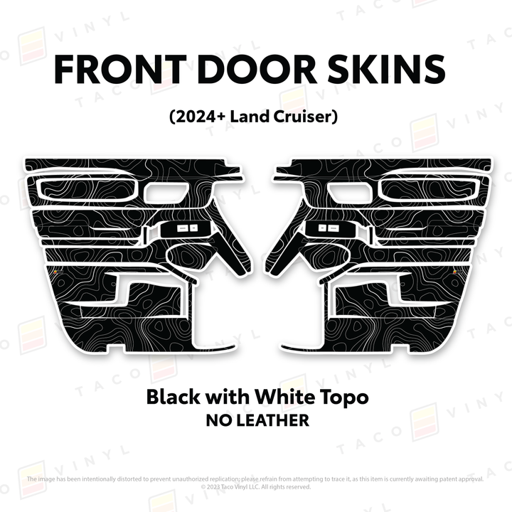 2025+ Land Cruiser 250 Door Skins