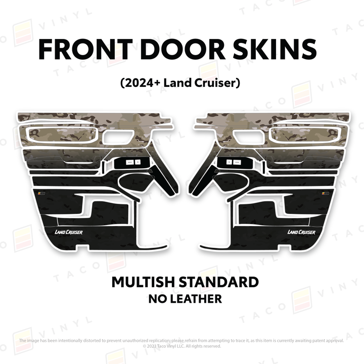 2025+ Land Cruiser 250 Door Skins