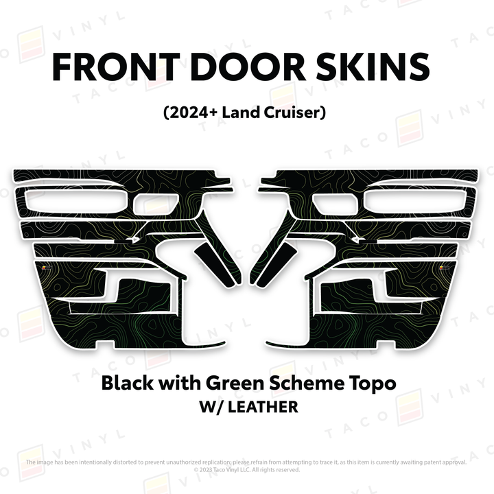 2025+ Land Cruiser 250 Door Skins