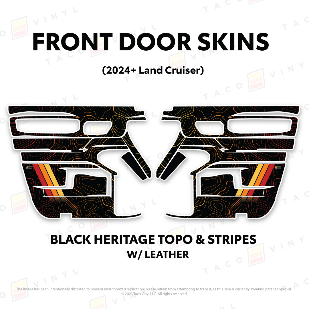 2025+ Land Cruiser 250 Door Skins