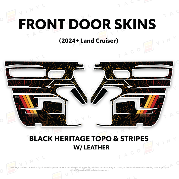 2025+ Land Cruiser 250 Door Skins