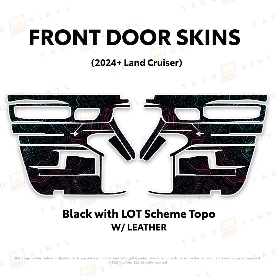 2025+ Land Cruiser 250 Door Skins