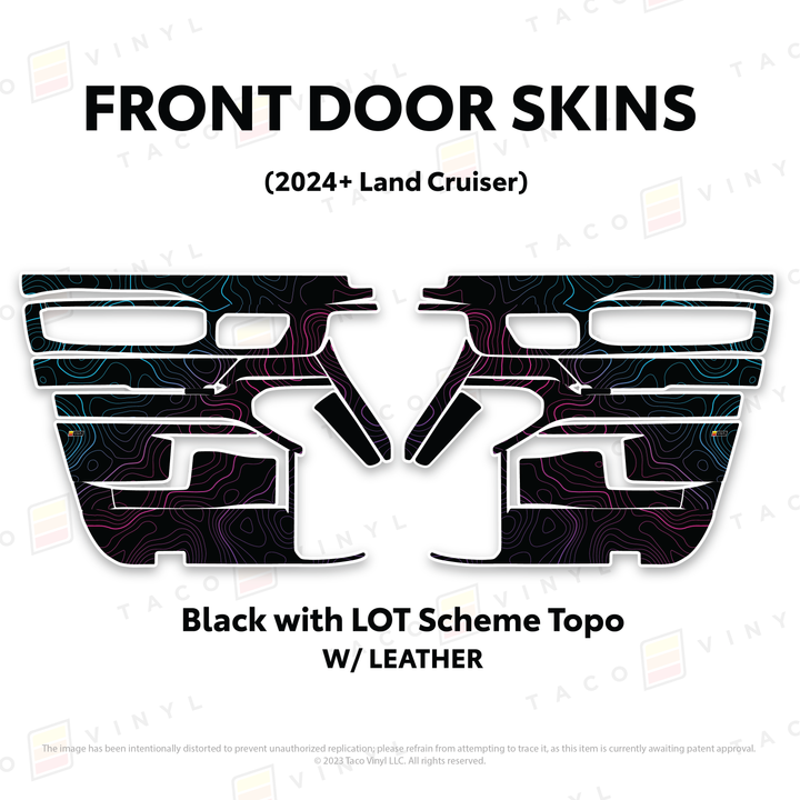 2025+ Land Cruiser 250 Door Skins