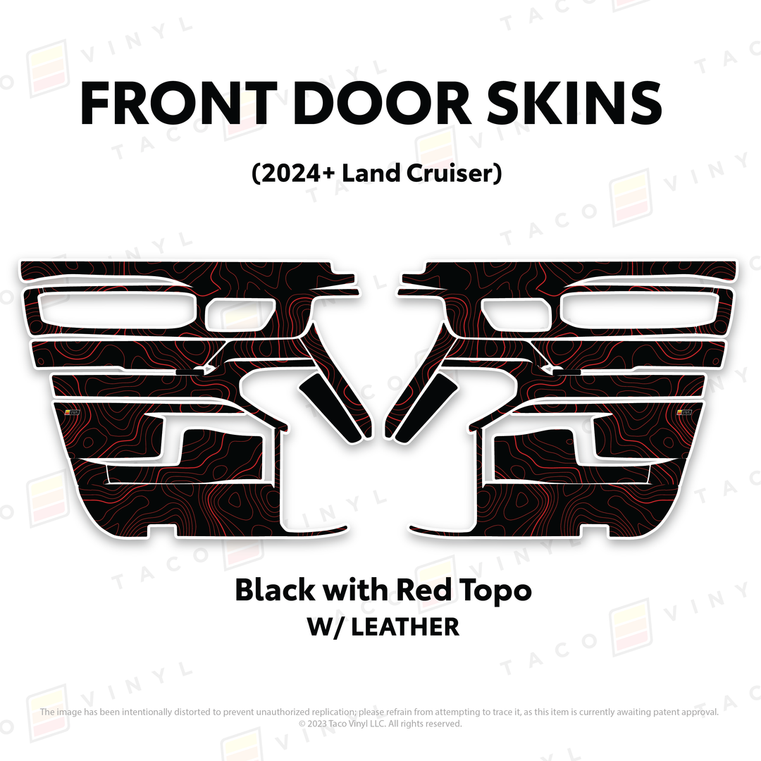 2025+ Land Cruiser 250 Door Skins