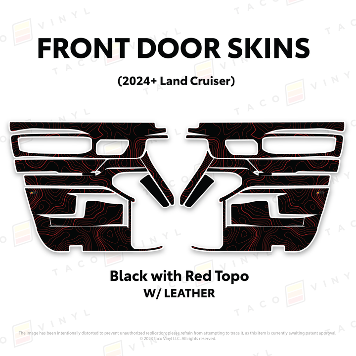 2025+ Land Cruiser 250 Door Skins