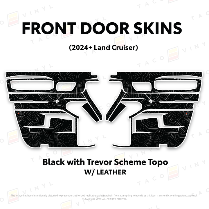 2025+ Land Cruiser 250 Door Skins