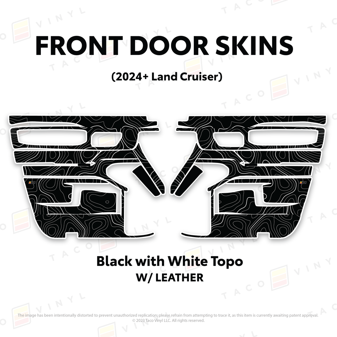 2025+ Land Cruiser 250 Door Skins