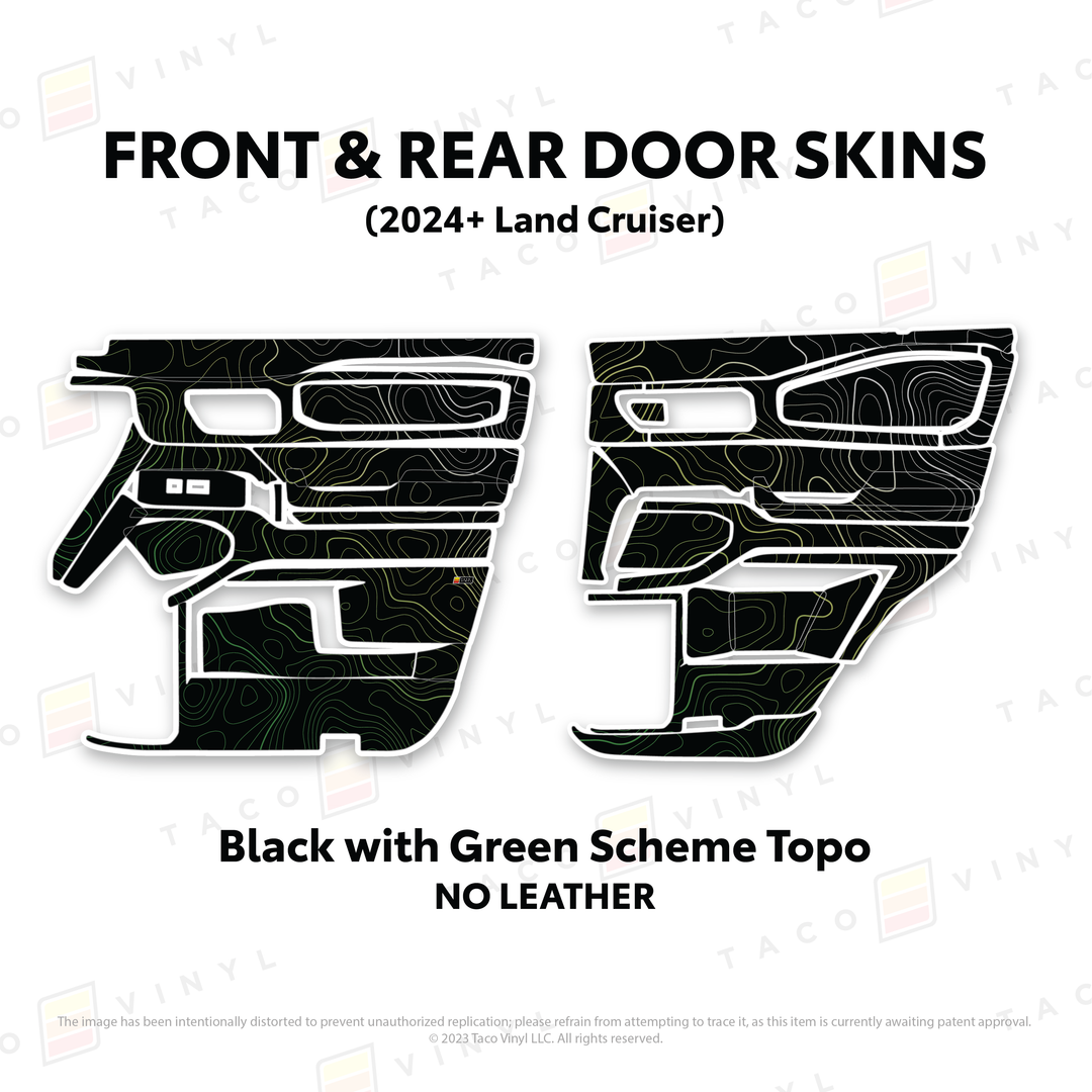 2025+ Land Cruiser 250 Door Skins