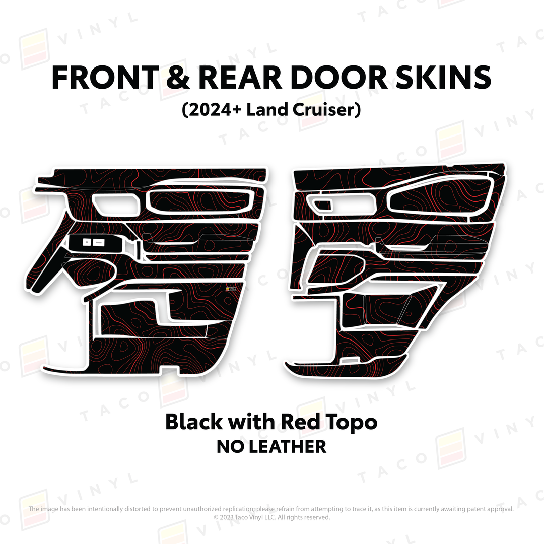 2025+ Land Cruiser 250 Door Skins