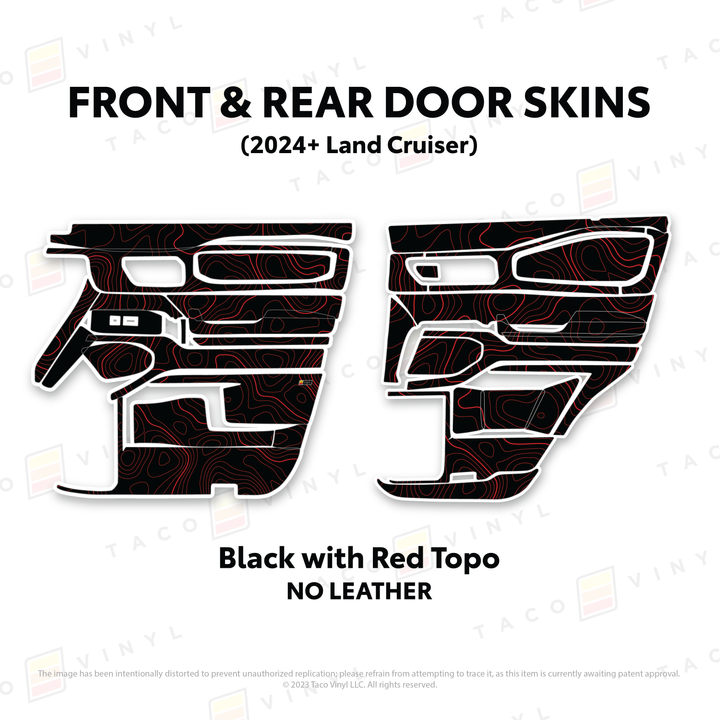 2025+ Land Cruiser 250 Door Skins