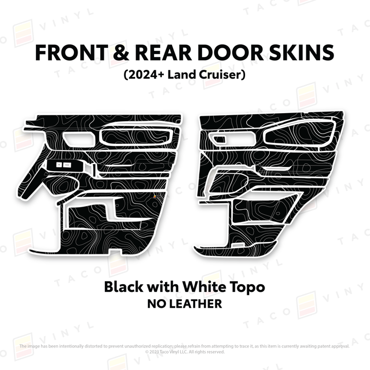 2025+ Land Cruiser 250 Door Skins