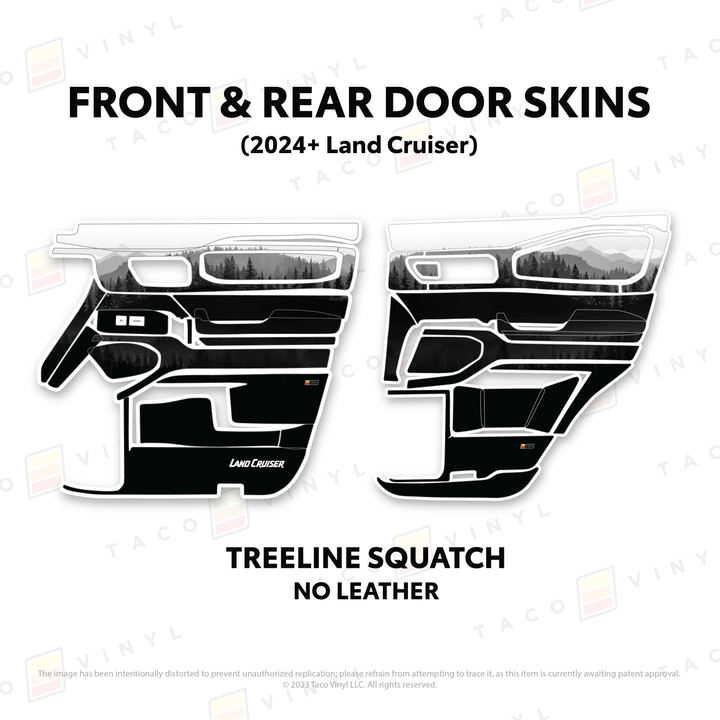 2025+ Land Cruiser 250 Door Skins