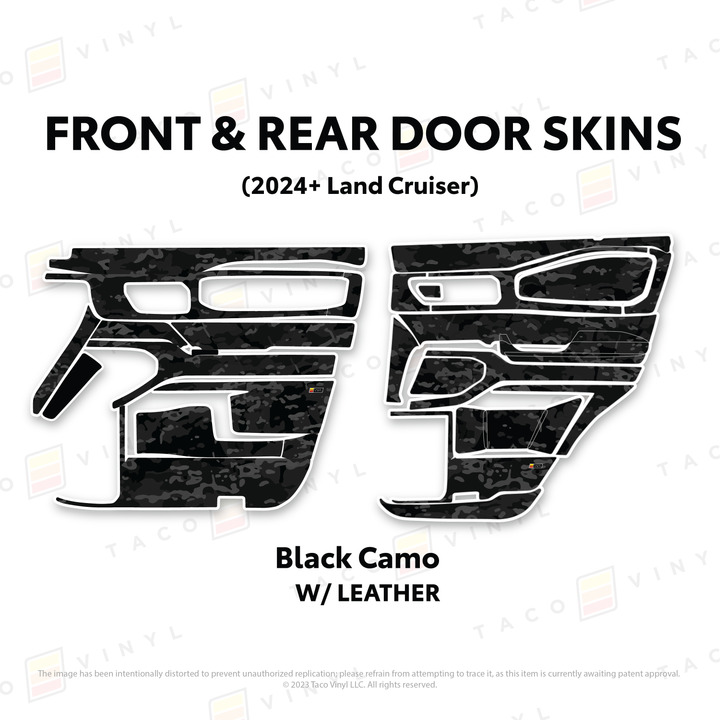 2025+ Land Cruiser 250 Door Skins