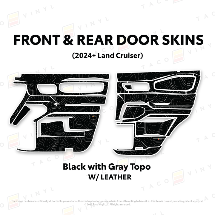 2025+ Land Cruiser 250 Door Skins