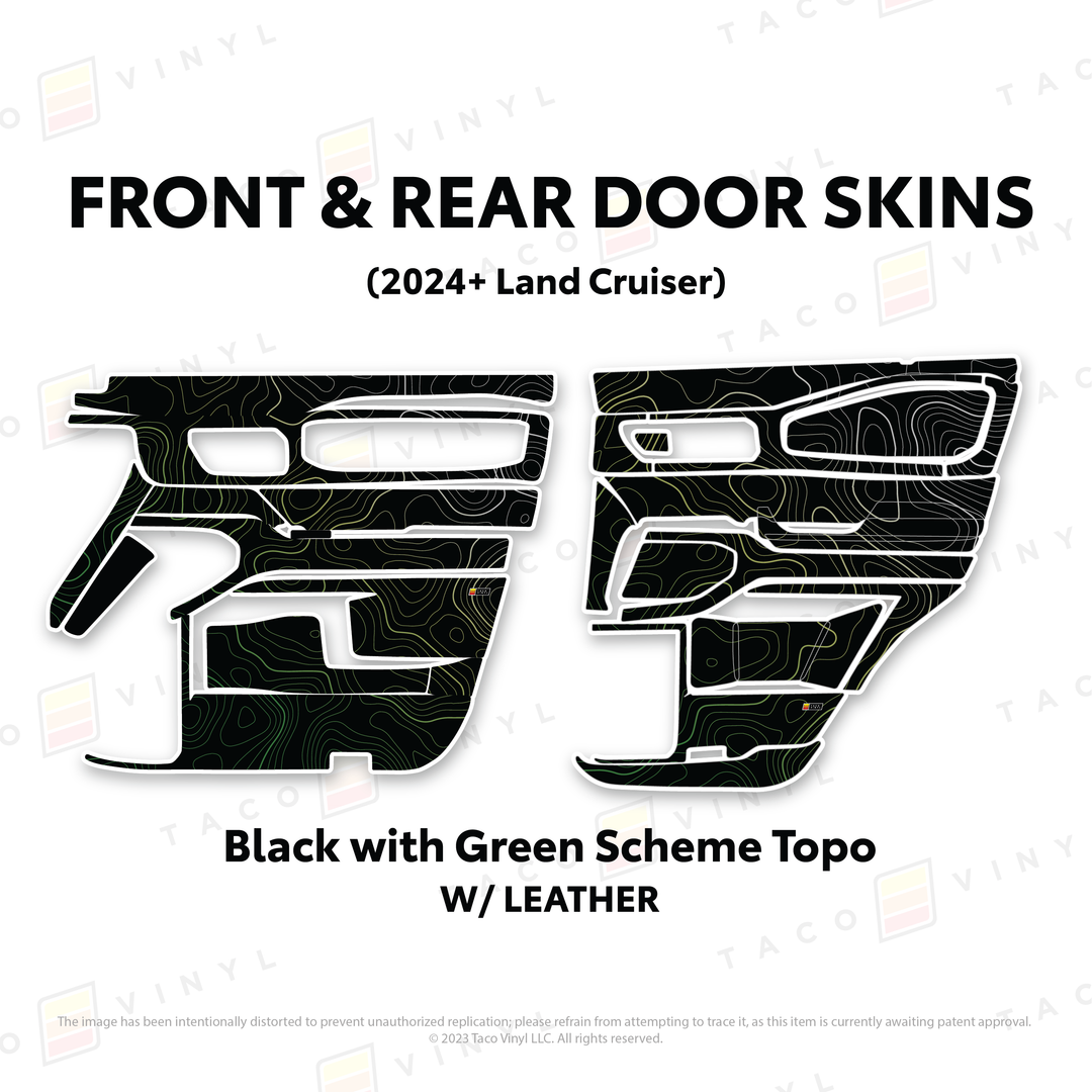 2025+ Land Cruiser 250 Door Skins