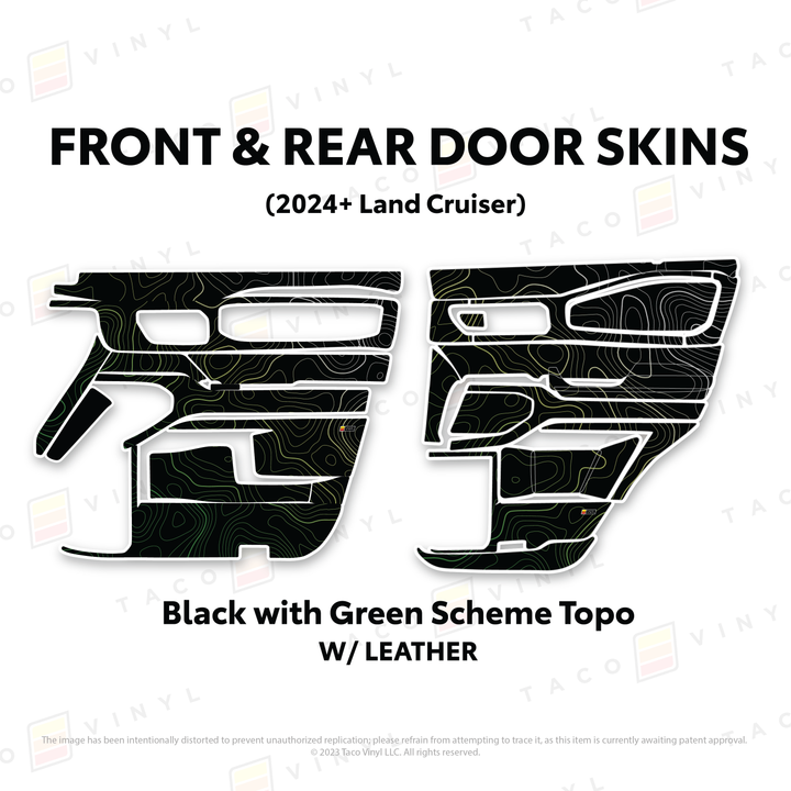 2025+ Land Cruiser 250 Door Skins
