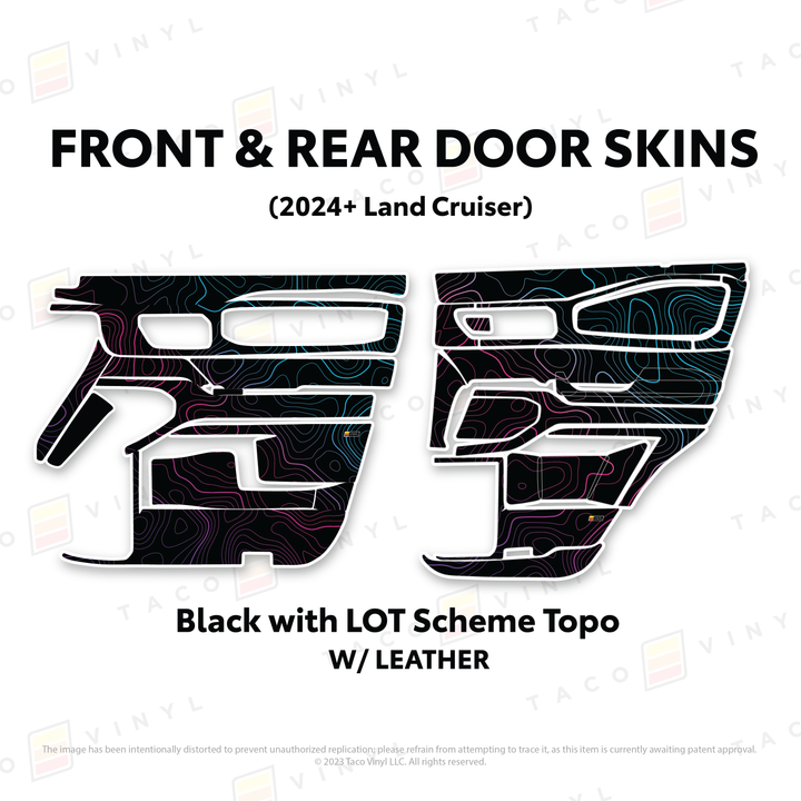 2025+ Land Cruiser 250 Door Skins