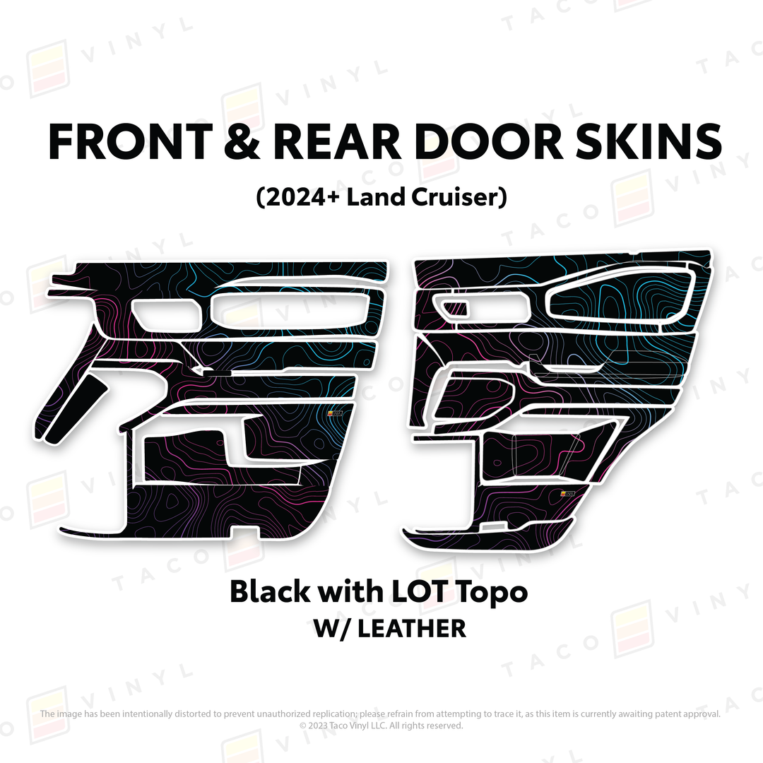 2025+ Land Cruiser 250 Door Skins