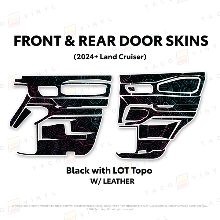 2025+ Land Cruiser 250 Door Skins