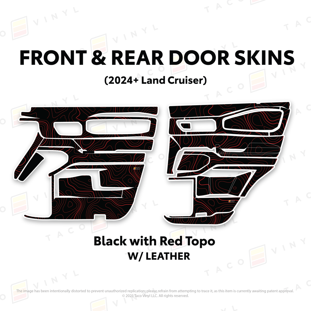 2025+ Land Cruiser 250 Door Skins
