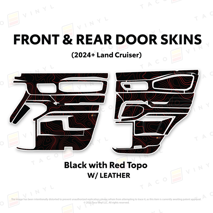 2025+ Land Cruiser 250 Door Skins