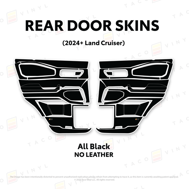 2025+ Land Cruiser 250 Door Skins