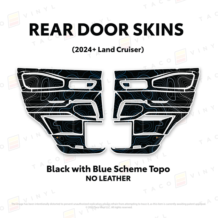 2025+ Land Cruiser 250 Door Skins