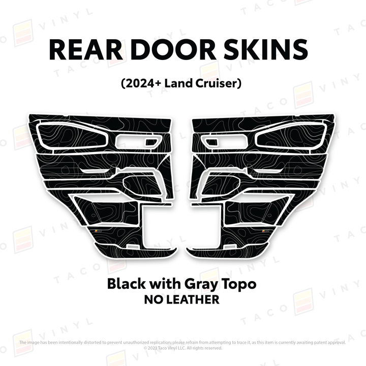 2025+ Land Cruiser 250 Door Skins
