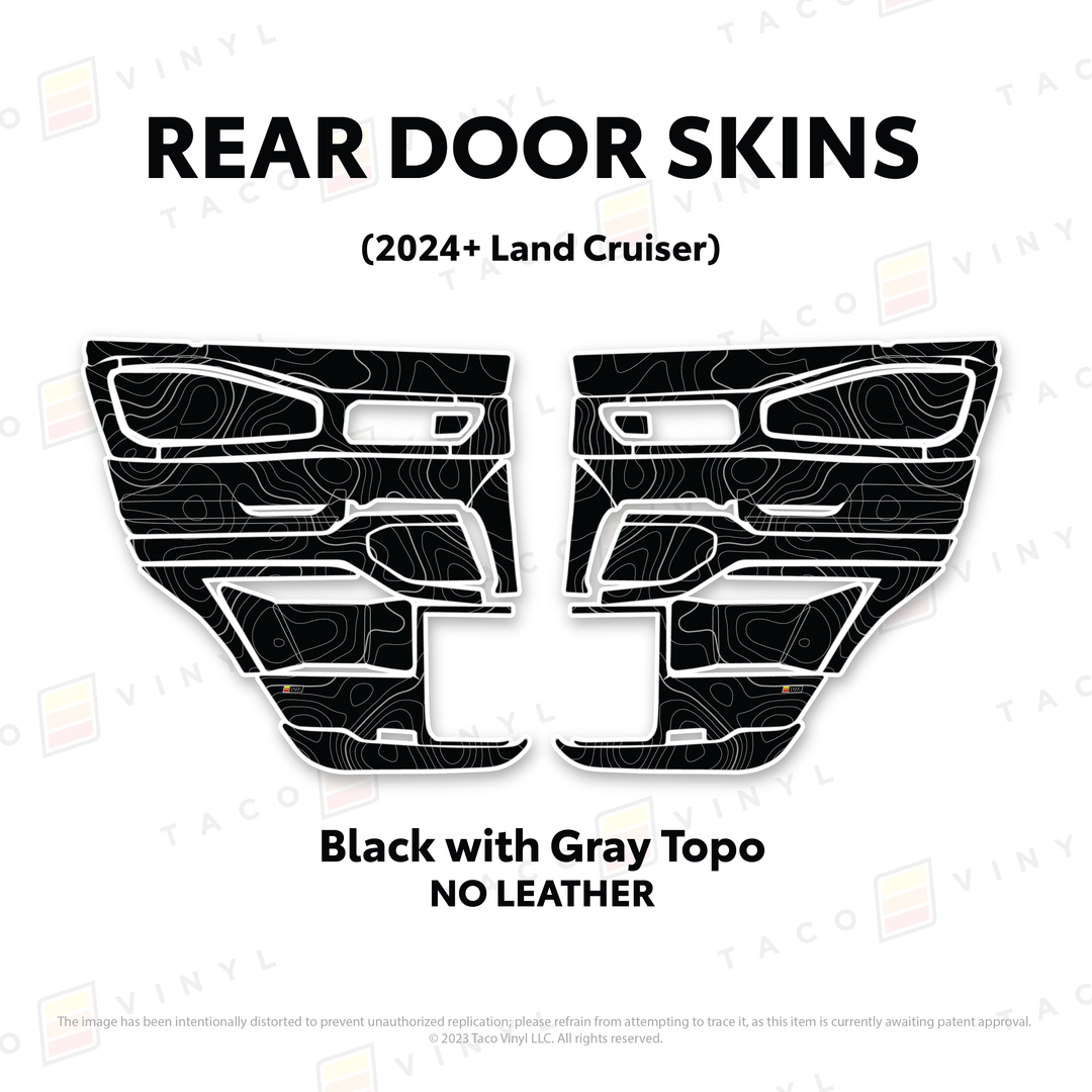 2025+ Land Cruiser 250 Door Skins