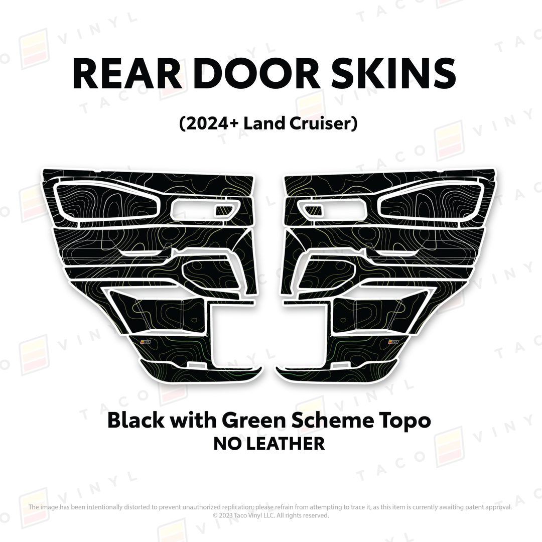 2025+ Land Cruiser 250 Door Skins