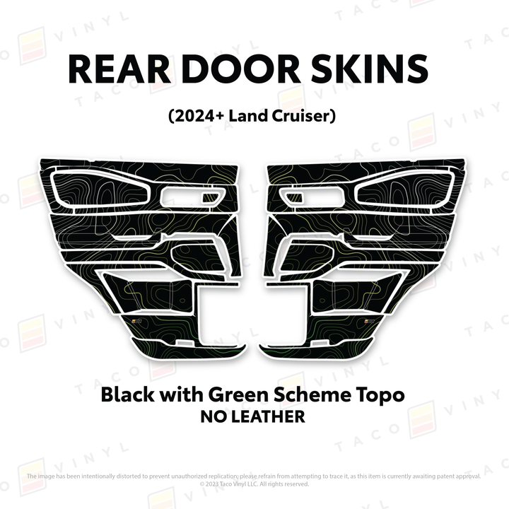 2025+ Land Cruiser 250 Door Skins