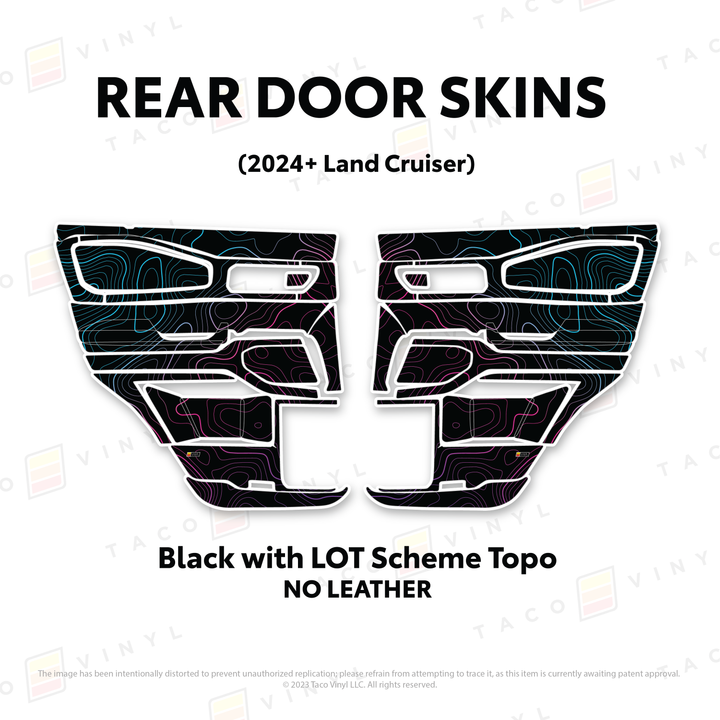 2025+ Land Cruiser 250 Door Skins