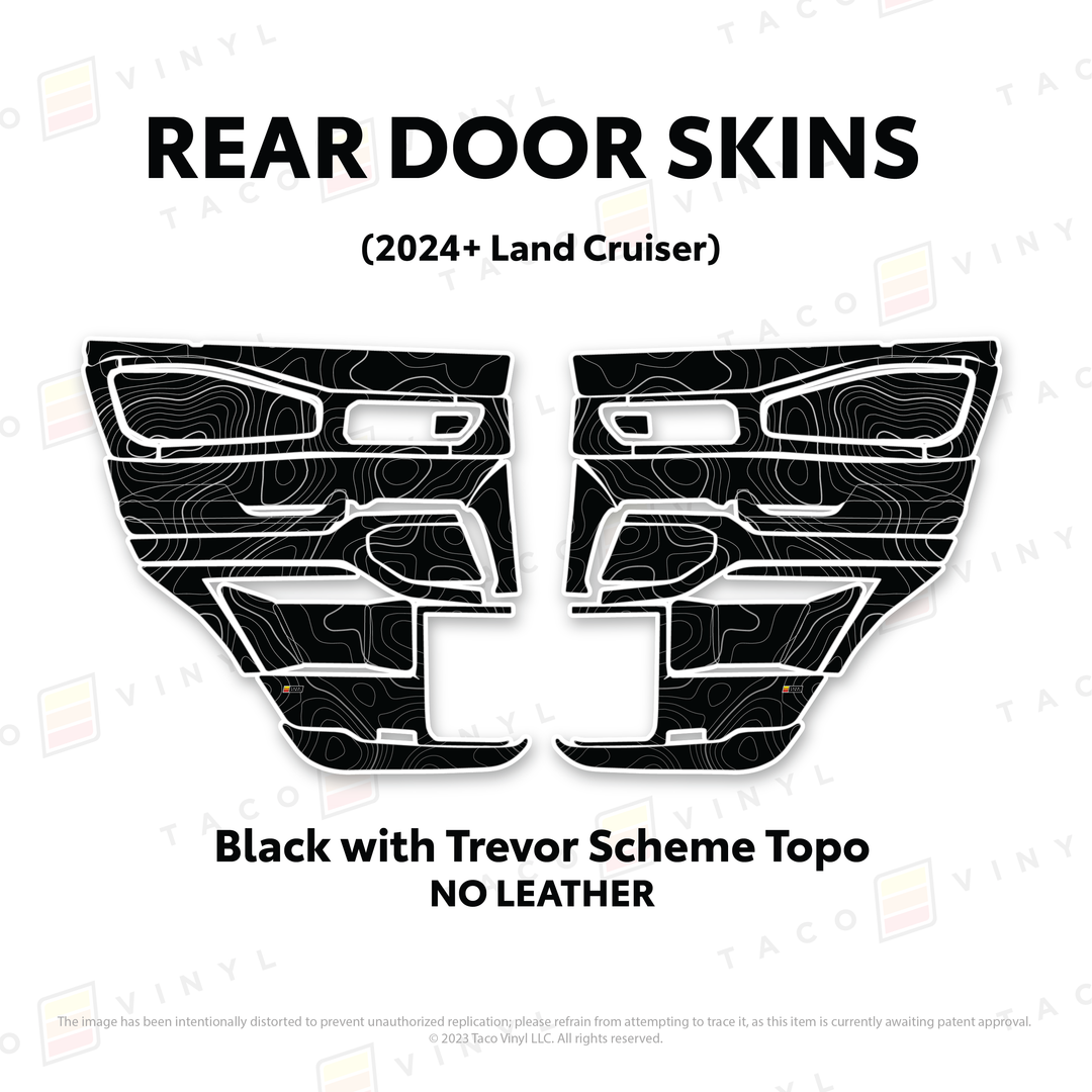 2025+ Land Cruiser 250 Door Skins
