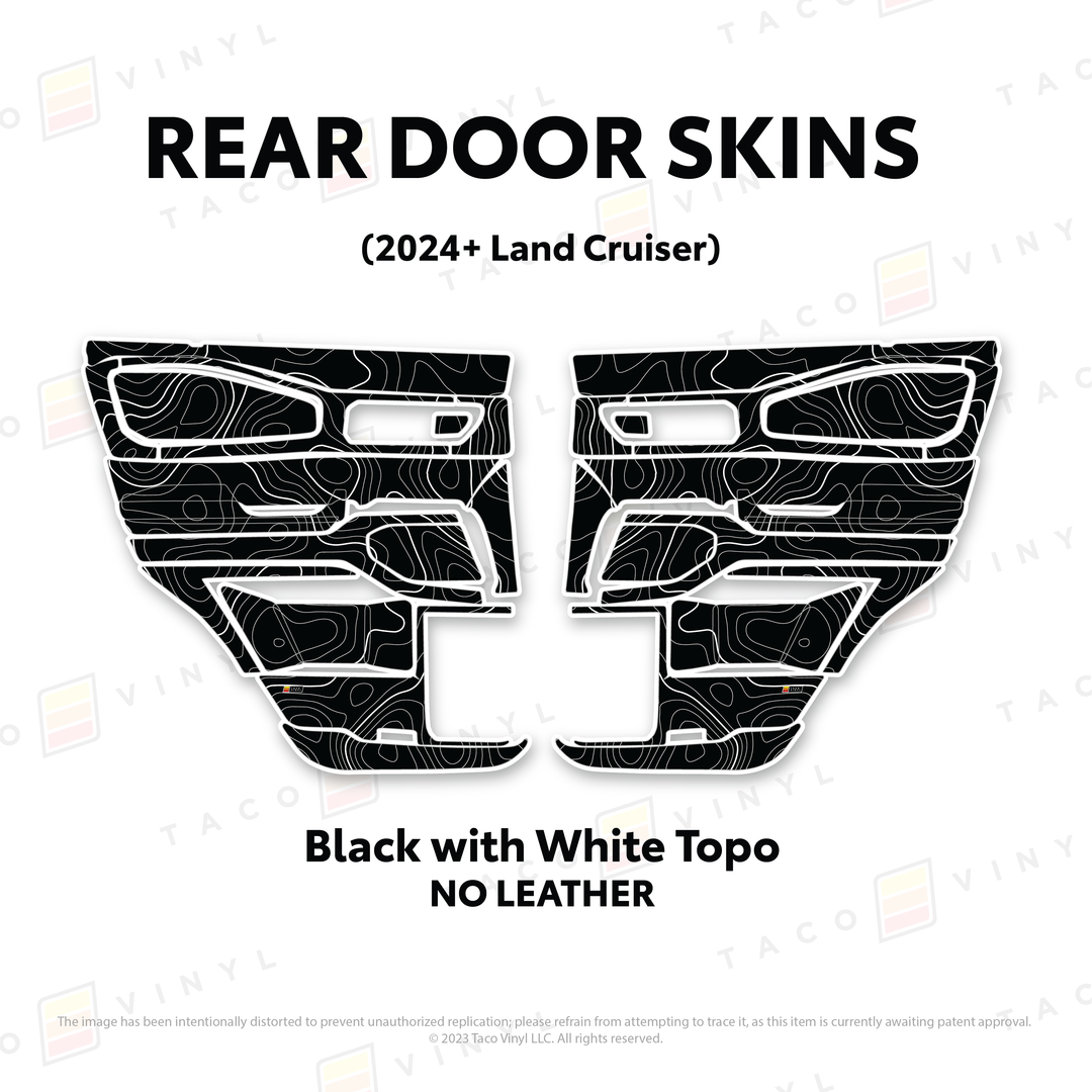 2025+ Land Cruiser 250 Door Skins