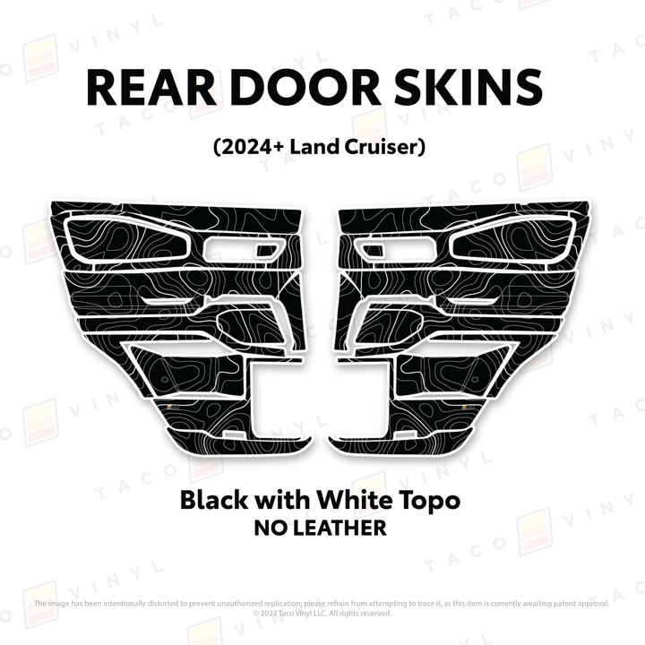 2025+ Land Cruiser 250 Door Skins