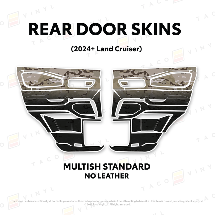 2025+ Land Cruiser 250 Door Skins