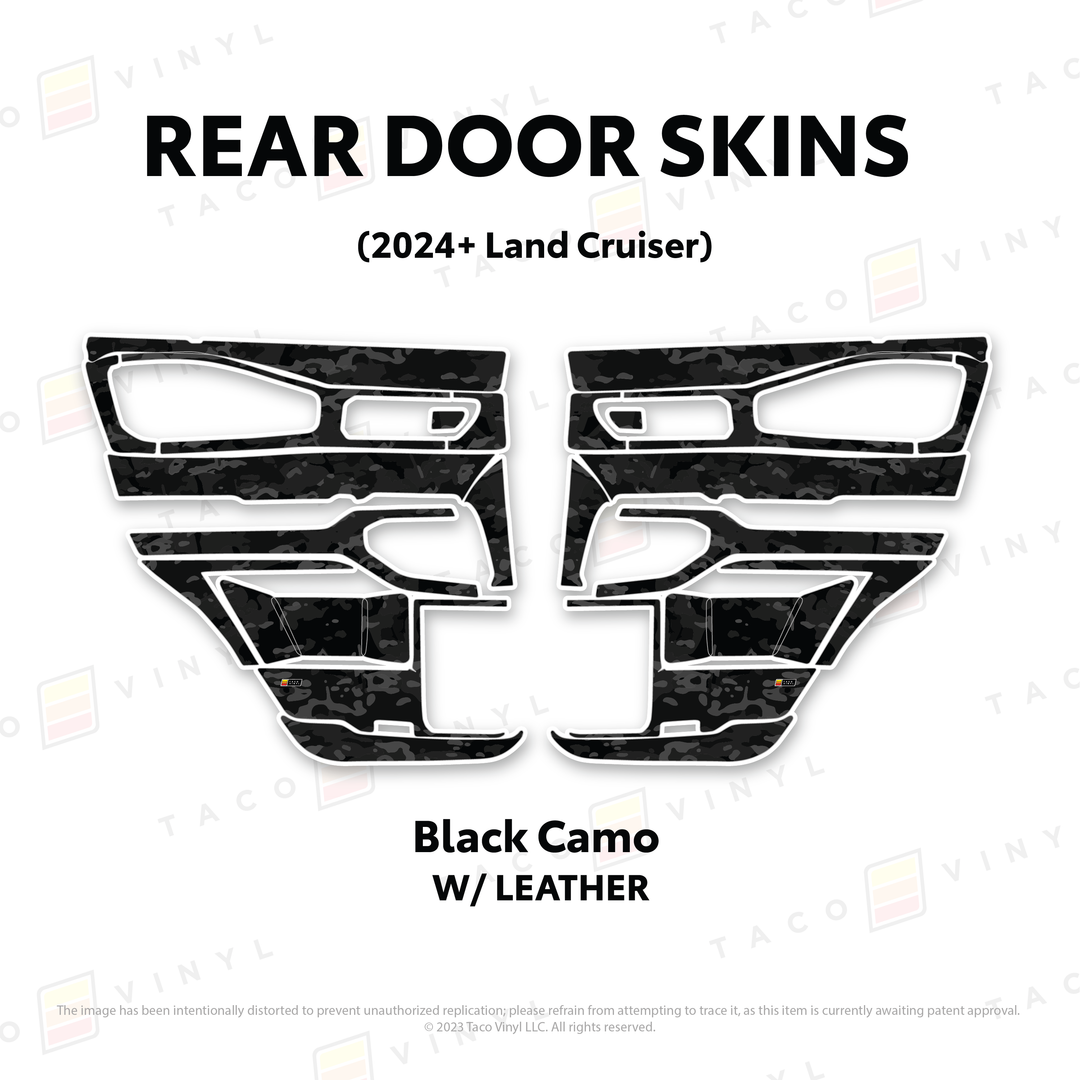 2025+ Land Cruiser 250 Door Skins