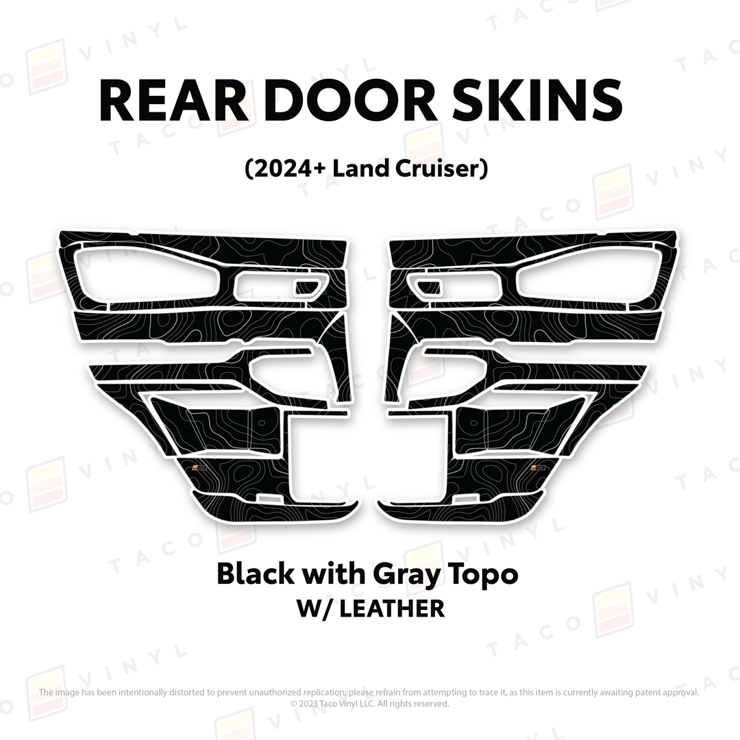 2025+ Land Cruiser 250 Door Skins