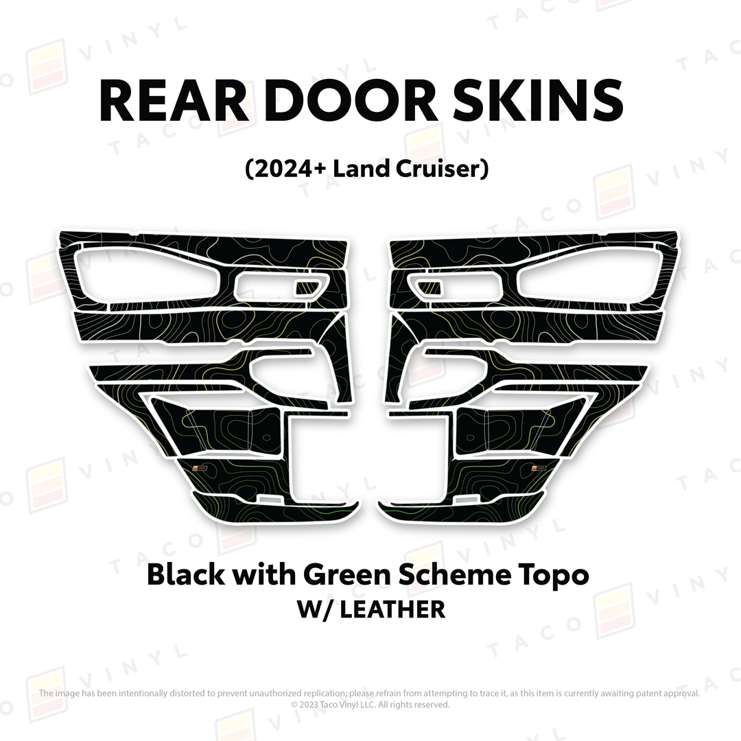 2025+ Land Cruiser 250 Door Skins