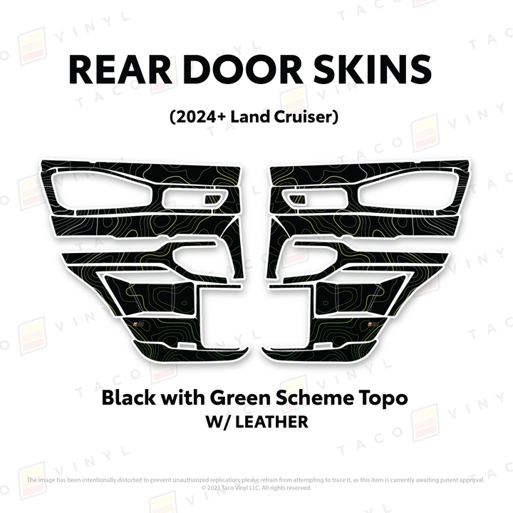 2025+ Land Cruiser 250 Door Skins