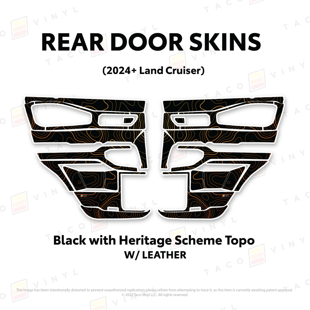 2025+ Land Cruiser 250 Door Skins