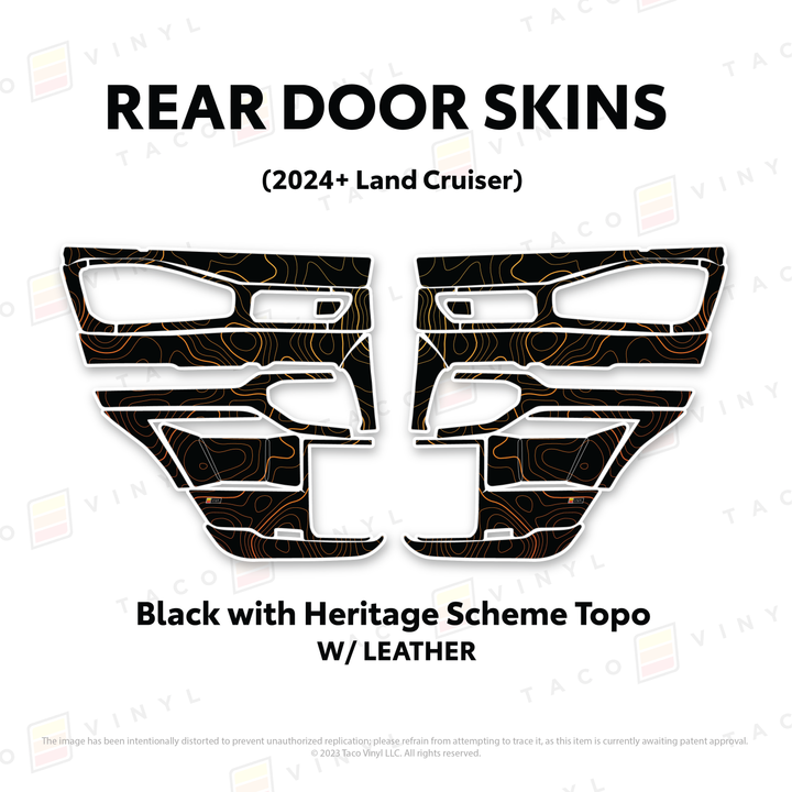 2025+ Land Cruiser 250 Door Skins