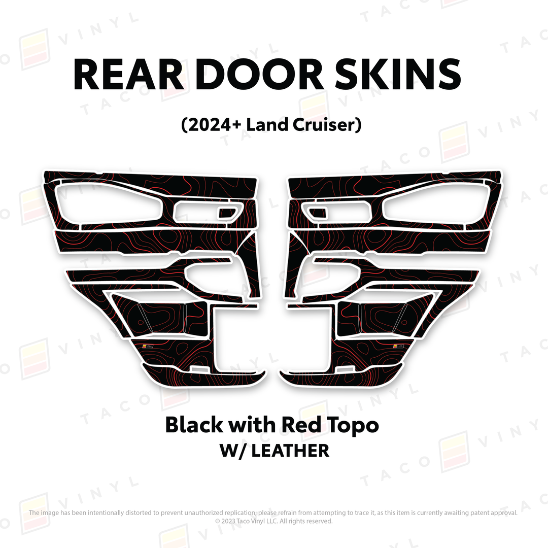 2025+ Land Cruiser 250 Door Skins