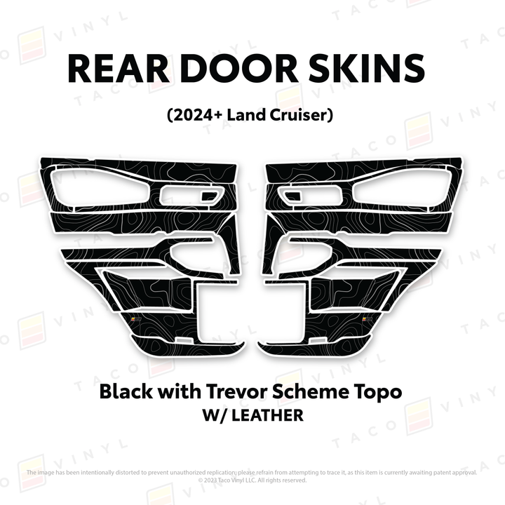 2025+ Land Cruiser 250 Door Skins