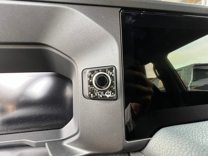 Volume Knob Accent Trim Fits 2024-2025 Toyota Land Cruiser