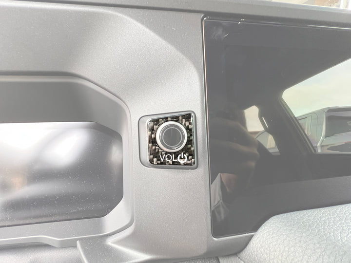 Volume Knob Accent Trim Fits 2024-2025 Toyota Land Cruiser