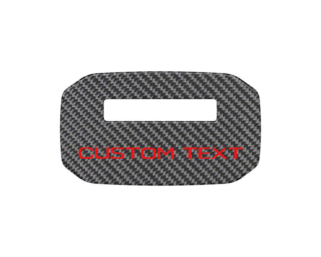 Center Steering Wheel Accent Trim Fits 2024-2025 Toyota Land Cruiser